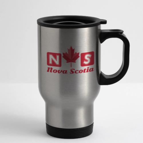 Nova Scotia, province of Canada - 14 oz Travel Mug with Handle