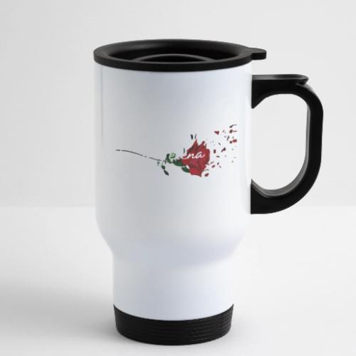 Yelena Logo 2 - 14 oz Travel Mug with Handle