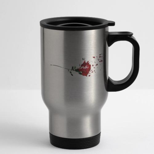 Yelena Logo 2 - 14 oz Travel Mug with Handle