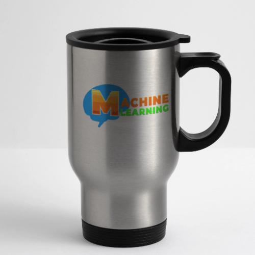 Machine learning - 14 oz Travel Mug with Handle
