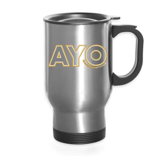 AyoGaming's Logo v1 - 14 oz Travel Mug with Handle