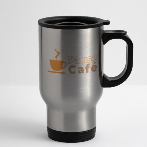 Coffee Break - 14 oz Travel Mug with Handle