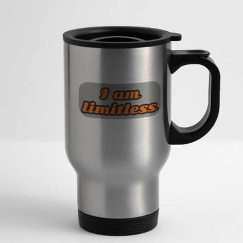 Beyond Limits - 14 oz Travel Mug with Handle