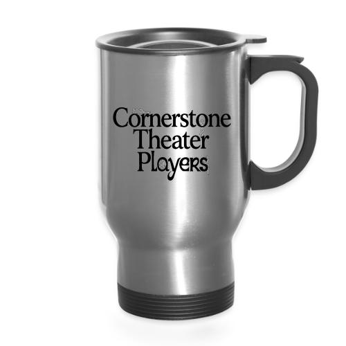 Cornerstone Theater Players - 14 oz Travel Mug with Handle