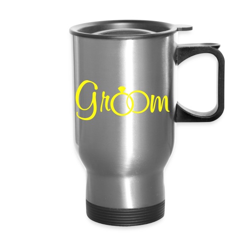 Groom - Weddings - Travel Mug with Handle