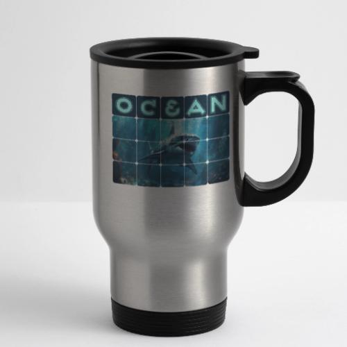Ocean: Predator's Domain - 14 oz Travel Mug with Handle