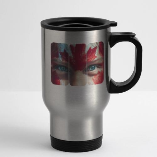 Canada: Northern Spirit - 14 oz Travel Mug with Handle