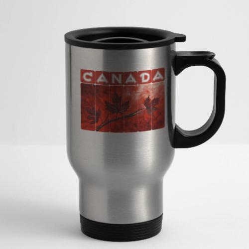 Art of Canada - 14 oz Travel Mug with Handle