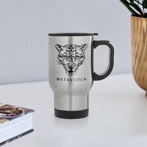 METASTITCH Dark Mode - Travel Mug with Handle