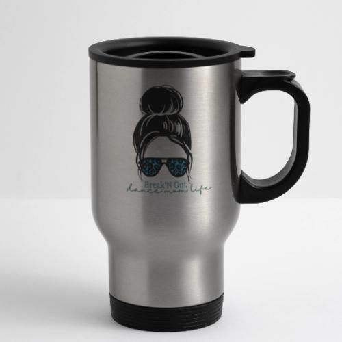 Dance Mom - 14 oz Travel Mug with Handle