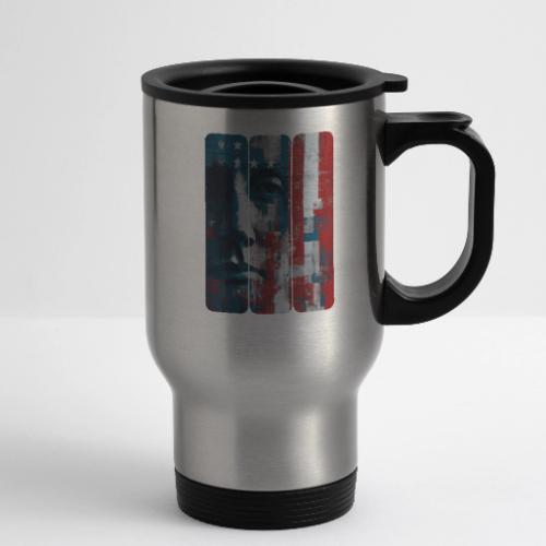 American Echoes - 14 oz Travel Mug with Handle