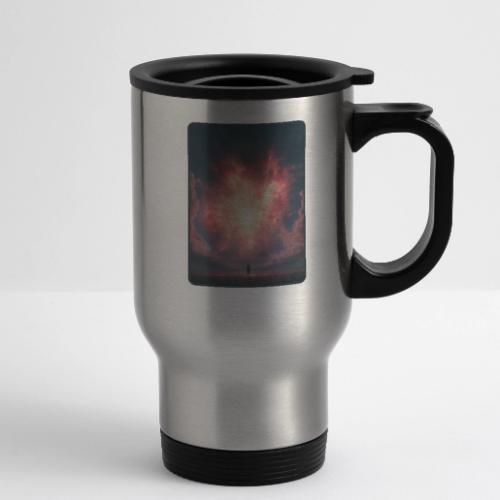 Supernova Sky Sci-Fi Artwork - 14 oz Travel Mug with Handle
