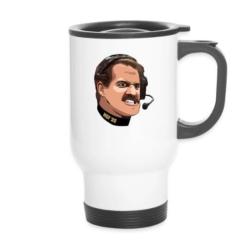 Mean Mug HOF v2 - 14 oz Travel Mug with Handle