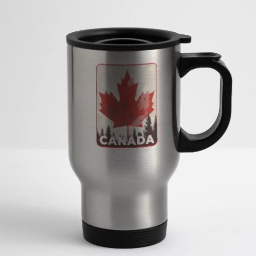 Echoes of Canada - 14 oz Travel Mug with Handle
