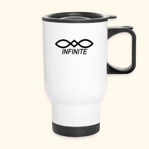 INFINITE - 14 oz Travel Mug with Handle