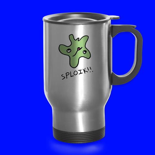 Oobledoo Sploik!, in Mint (iPhone Case) - 14 oz Travel Mug with Handle