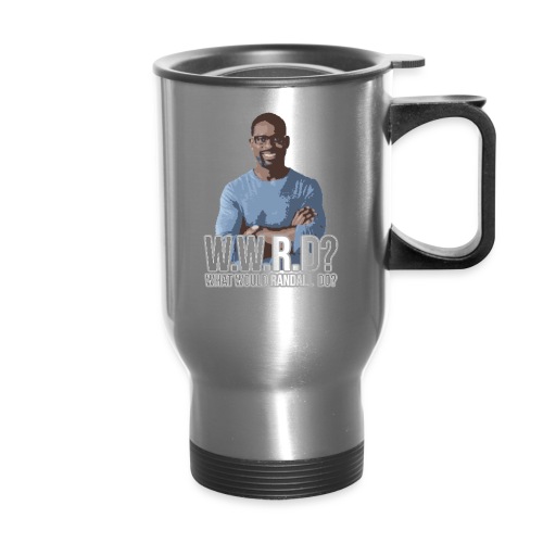 What Would Randall Do? - Travel Mug with Handle