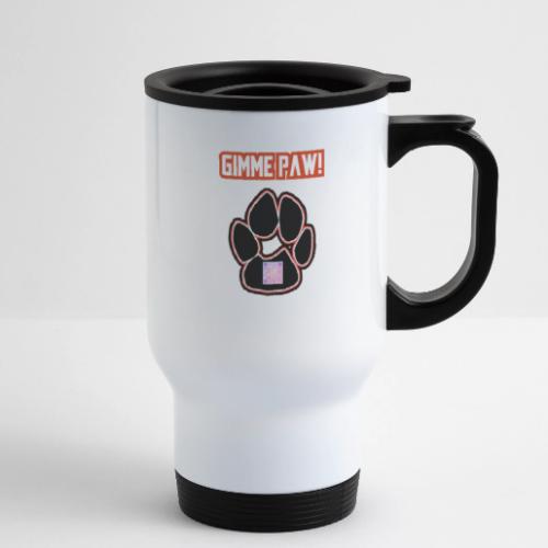 Jack-Jack’s Paw (Proceeds go to ASPCA!) - 14 oz Travel Mug with Handle