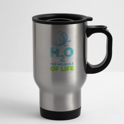 The Molecule of Life - 14 oz Travel Mug with Handle
