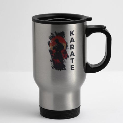 Karate: the art of self-mastery - 14 oz Travel Mug with Handle