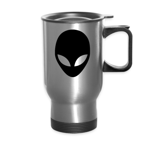 ALIEN! - 14 oz Travel Mug with Handle