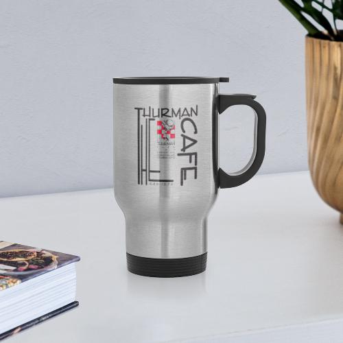 Thurman Cafe Traditional Logo - Travel Mug with Handle