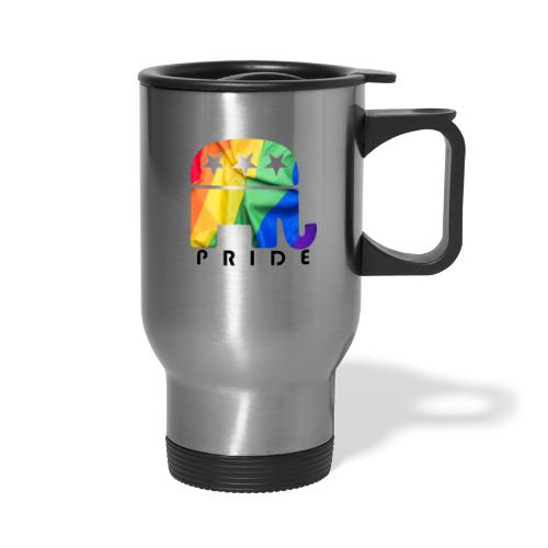 Gay - Republican - Proud! - Travel Mug with Handle