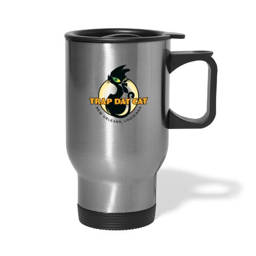Trap Dat Cat Official Logo - Travel Mug with Handle