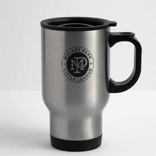 MPLL Logo Black - 14 oz Travel Mug with Handle