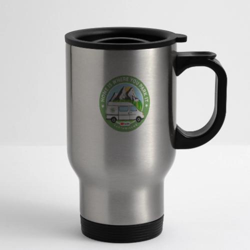 Van Home Travel / La maison est l’endroit où vous la garez / Van - Tasse de voyage avec anse