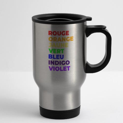 True Colors - 14 oz Travel Mug with Handle