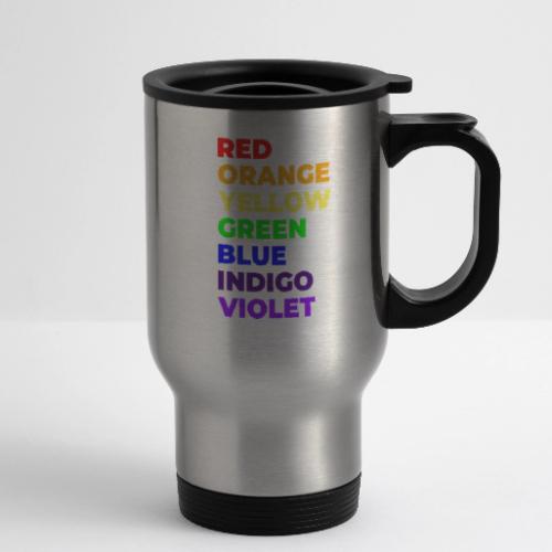 True Colors - 14 oz Travel Mug with Handle