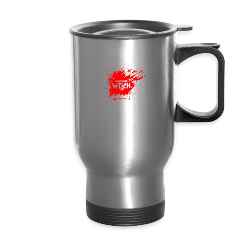 Night of the Witch Splatter Logo - Travel Mug with Handle