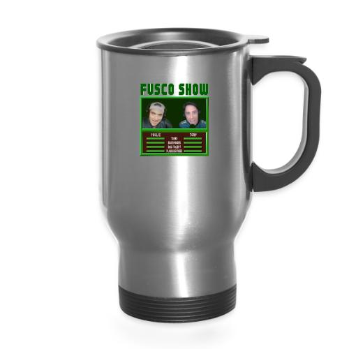 FUSCO SHOW VIDEO GAME - 14 oz Travel Mug with Handle