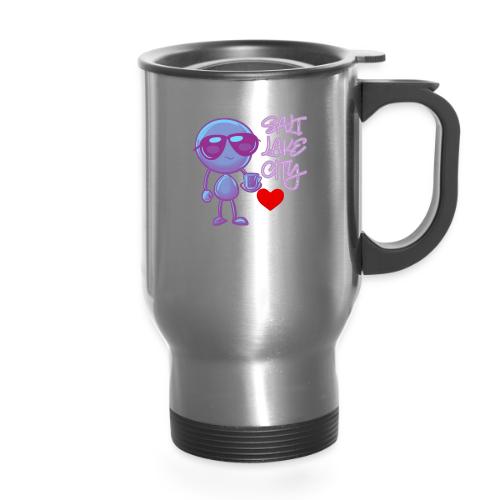 Smoon City 19 Salt Lake City - 14 oz Travel Mug with Handle