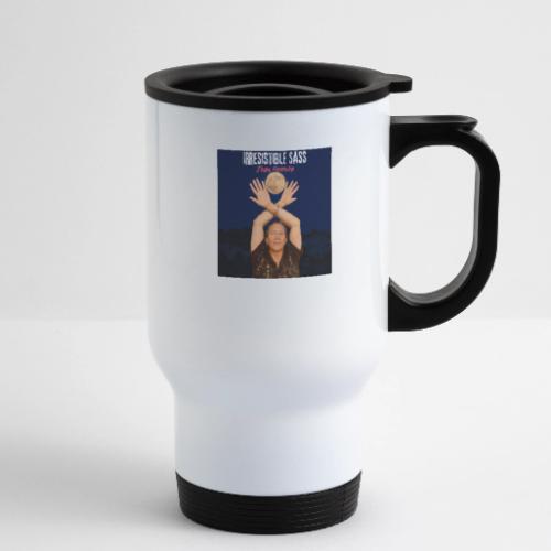 Irresistible Sass - 14 oz Travel Mug with Handle