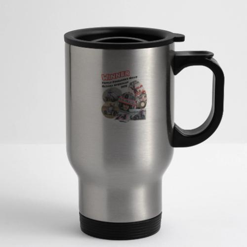 Luke Hall - Eldora Speedway FFN#1 Design 2 - 14 oz Travel Mug with Handle