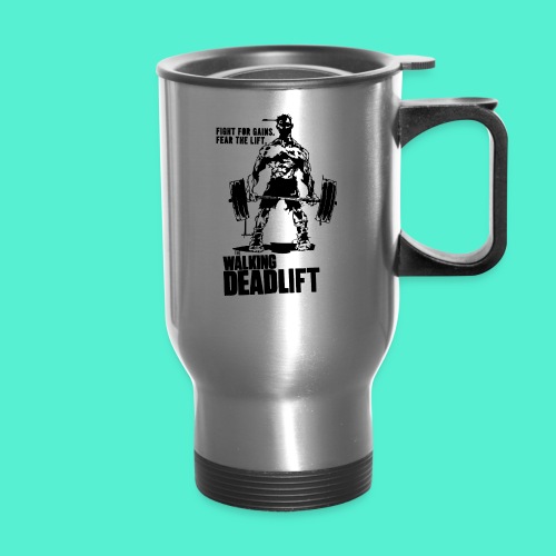 The Walking Deadlift - Travel Mug with Handle