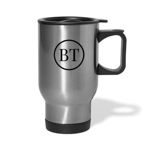 Classic Black Logo - 14 oz Travel Mug with Handle