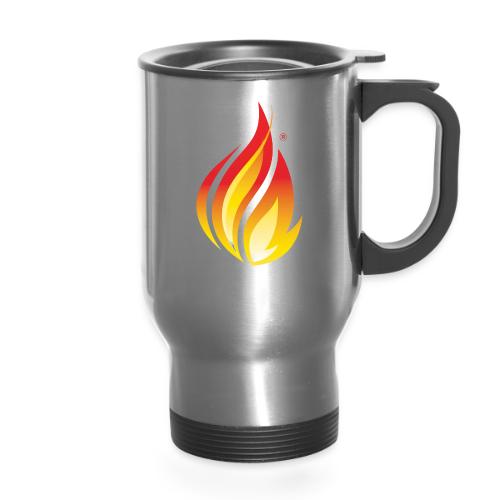 HL7 FHIR Flame Logo - 14 oz Travel Mug with Handle