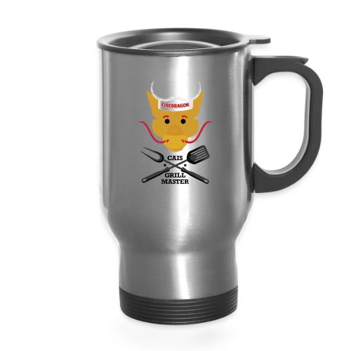 Firedragon Grill Master - 14 oz Travel Mug with Handle