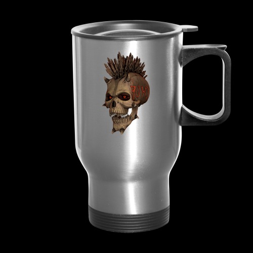 Infernal Punks ESO Skull - 14 oz Travel Mug with Handle
