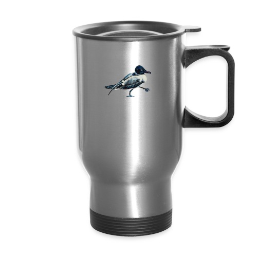 Laughing gull - 14 oz Travel Mug with Handle