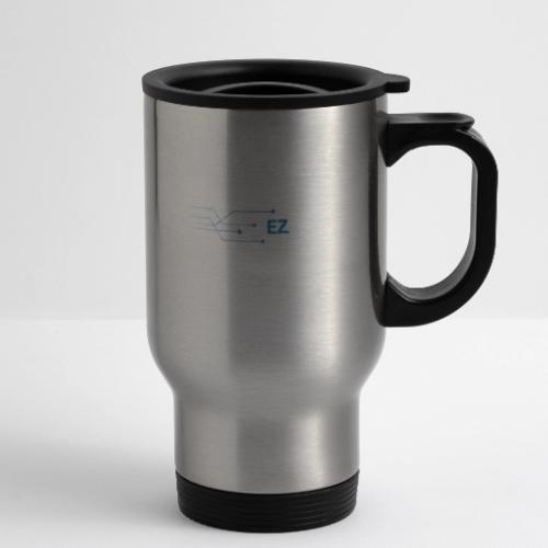 EZComputer Detail - 14 oz Travel Mug with Handle