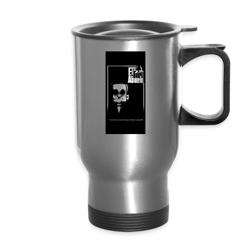 case5iphone5 - 14 oz Travel Mug with Handle