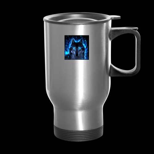 The pack merch - 14 oz Travel Mug with Handle