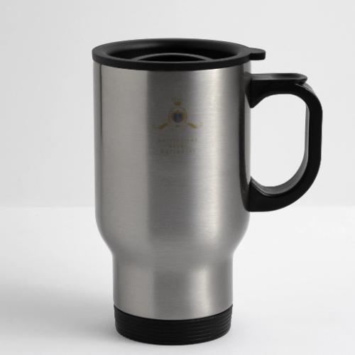 IAM-CED.ORG CROWN - 14 oz Travel Mug with Handle