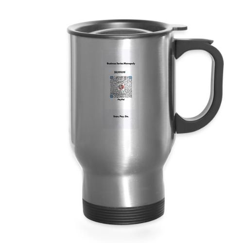 pp my qrcode 1758477437583 - 14 oz Travel Mug with Handle