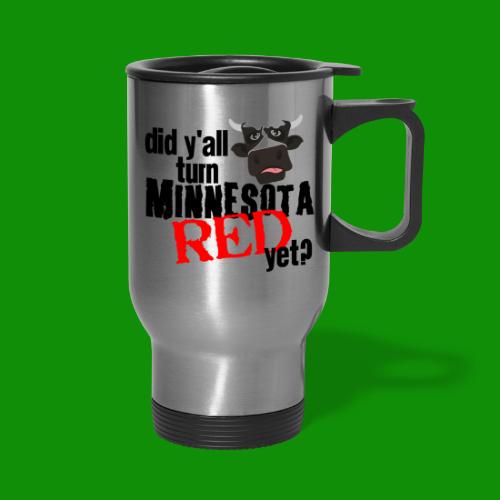 Turn Minnesota Red - Travel Mug with Handle