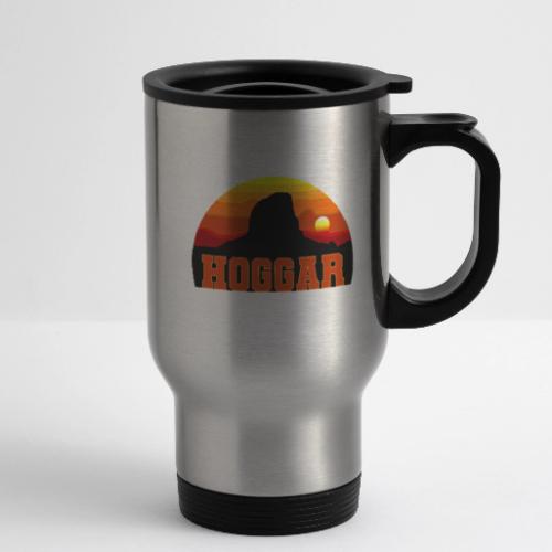 Algeria: Hoggar Desert Horizon - 14 oz Travel Mug with Handle